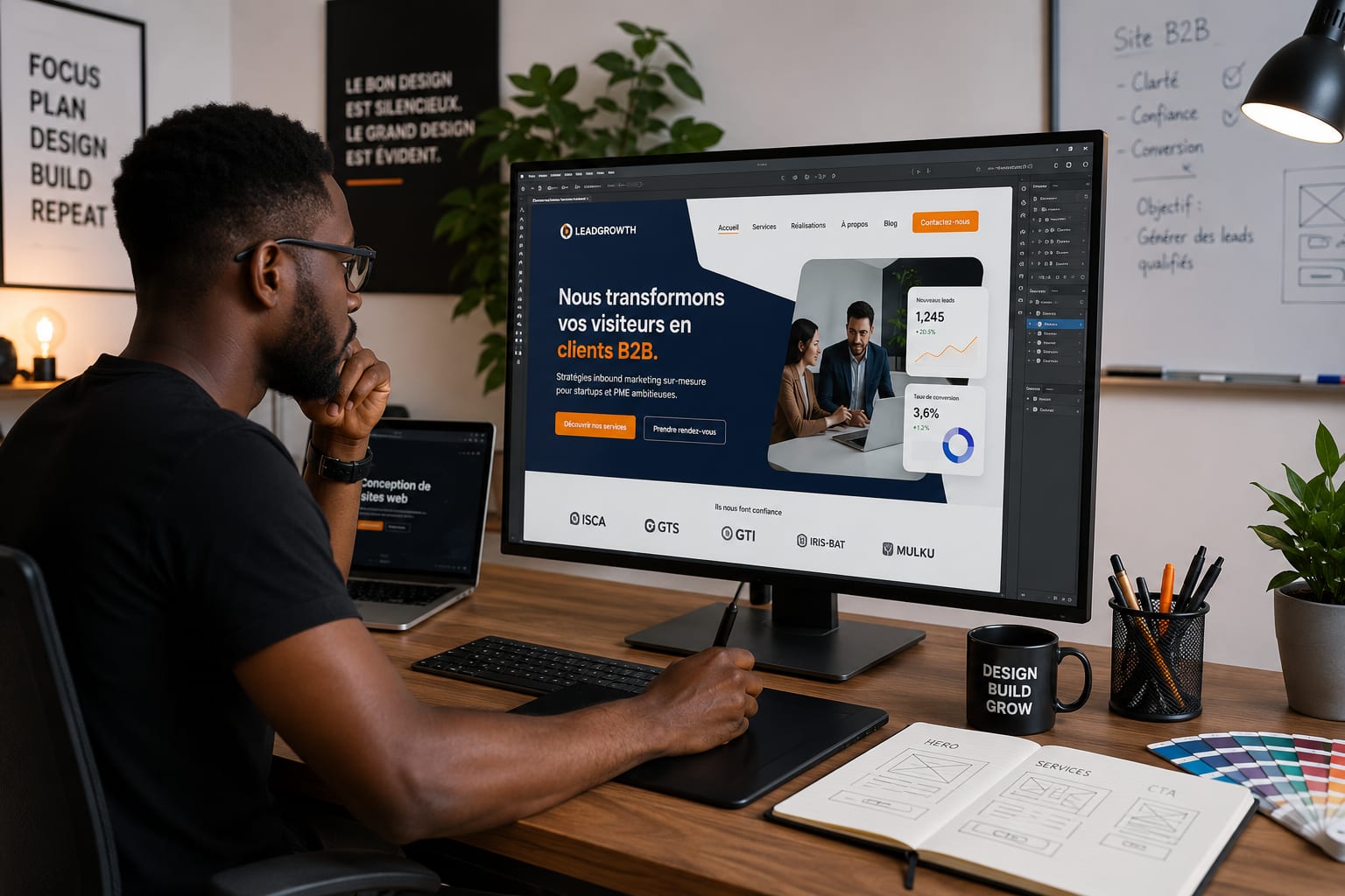 Concepteur de site web B2B à Abidjan